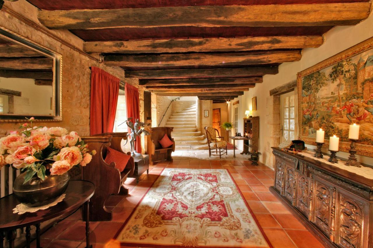 Le Prieure Du Chateau De Biron Biron  Zewnętrze zdjęcie